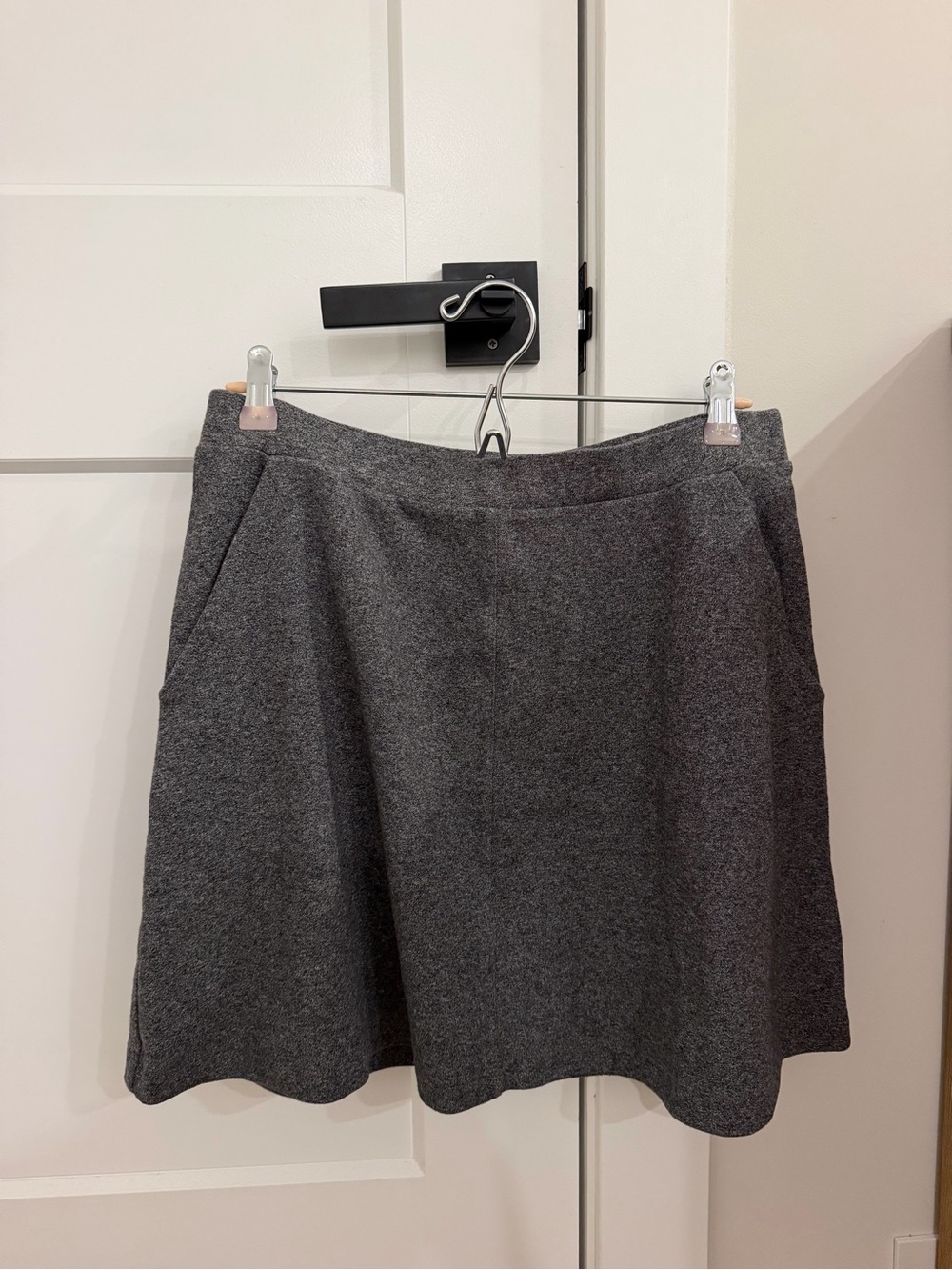H&M Women's Dark Gray A-Line Skirt